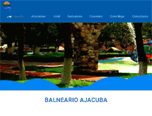 Tablet Screenshot of ajacuba.com.mx